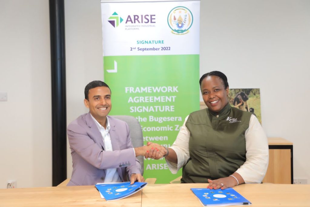 ARISE IIP Signs Framework Deal for Bugesera SEZ with Rwanda Govt